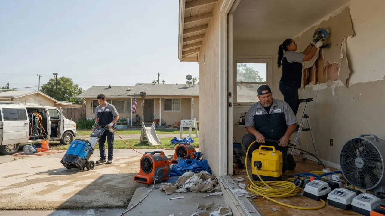 Water Damage Restoration in Bondville, IL near me